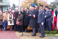 Uroczystość odsłonięcia tablicy Rondo Ryszarda Pietrasa