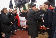 Uroczystość odsłonięcia tablicy Rondo Ryszarda Pietrasa