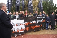 Uroczystość odsłonięcia tablicy Rondo Ryszarda Pietrasa