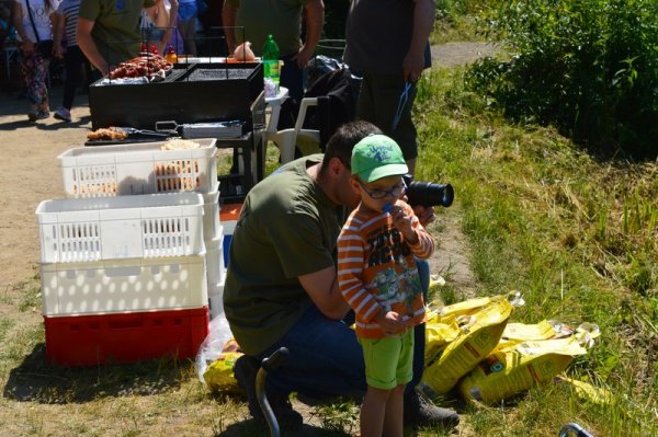 Piknik wędkarski z okazji Dnia Dziecka
