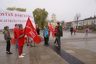 Happening Szlachetnej Paczki na grójeckim rynku