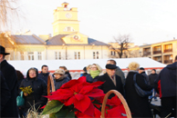 Wigilia miejska na grójeckim rynku 2013
