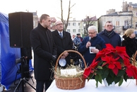 Wigilia miejska na grójeckim rynku 2013