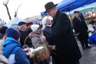 Wigilia miejska na grójeckim rynku 2013