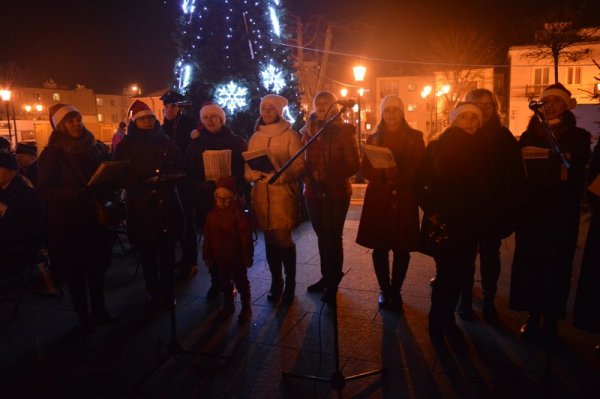 Wigilia na grójeckim rynku 2016