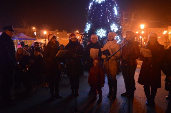 Wigilia na grójeckim rynku 2016