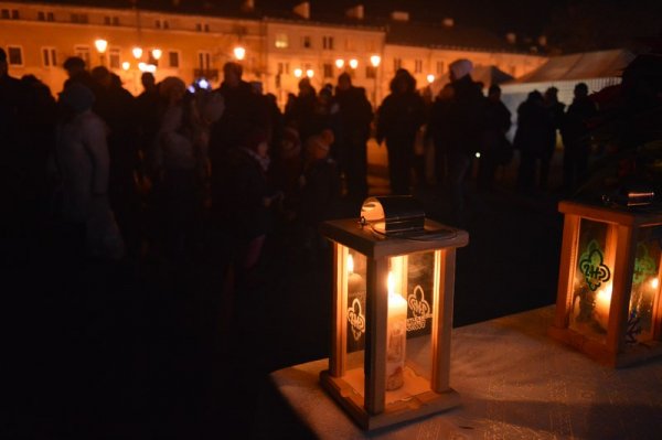 Wigilia na grójeckim rynku 2016