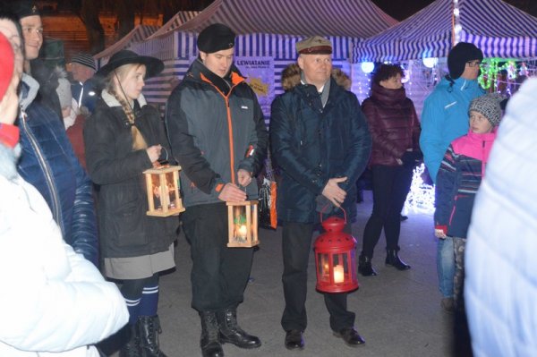 Wigilia na grójeckim rynku 2016