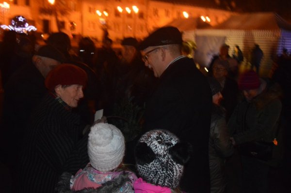 Wigilia na grójeckim rynku 2016