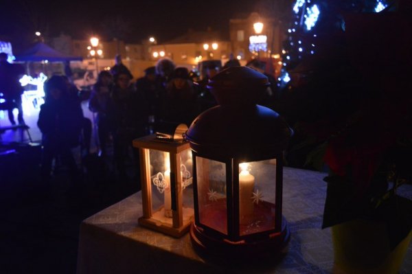 Wigilia na grójeckim rynku 2016
