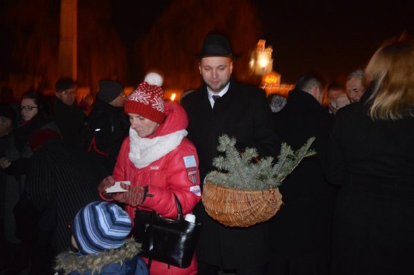 Wigilia na grójeckim rynku 2016