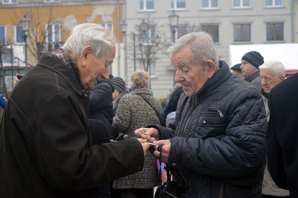 Wigilia na grójeckim rynku 2018