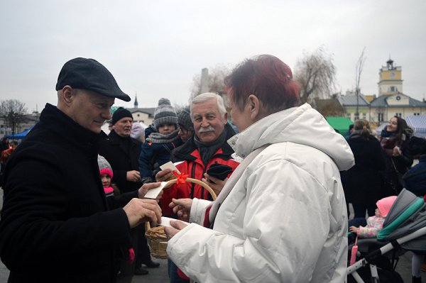 Wigilia na grójeckim rynku 2018