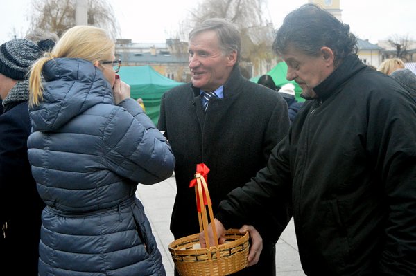 Wigilia na grójeckim rynku 2018