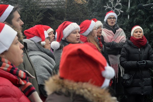 Wigilia na grójeckim rynku 2018