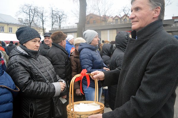 Wigilia na grójeckim rynku 2018