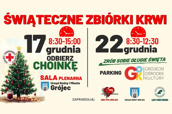 Oddasz krew, dostaniesz choinkę! 