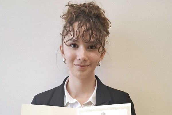 Spektakularne wyróżnienie dla uczennicy CKZiU w Nowej Wsi