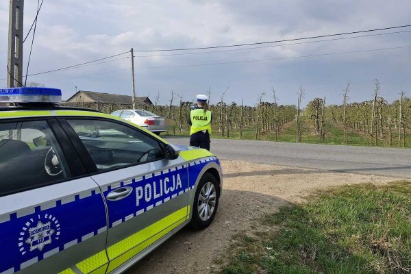 Akcja Kaskadowy pomiar prędkości. Grójecka drogówka zatrzymała 66 kierowców