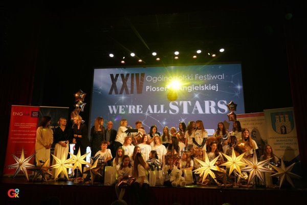 „Wszyscy Jesteśmy Gwiazdami” – XXIV Ogólnopolski Festiwal Piosenki Angielskiej – Grójec 2025