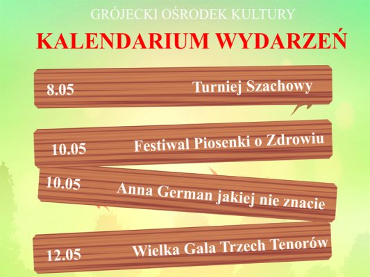 Kulturalny maj w Grójcu