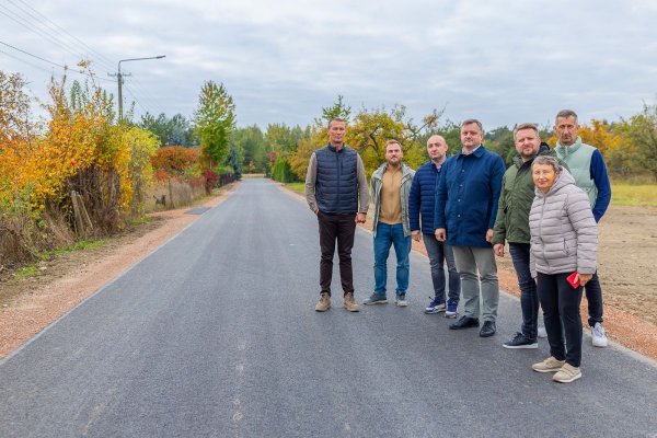 Zakończono przebudowę drogi gminnej w Wólce Turowskiej 