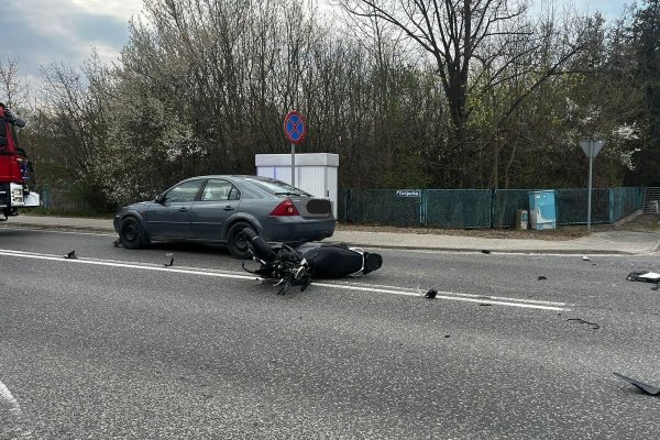 Tragiczny wypadek w Drwalewie. Nie żyje 68-letni motorowerzysta