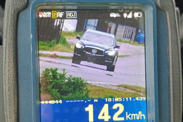 Brawurowa jazda w Słomczynie. Przekroczył prędkość aż o 92 km/h