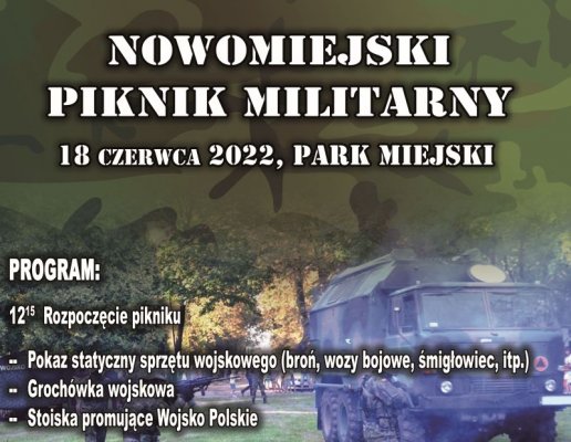 Już w sobotę Nowomiejski Piknik Militarny