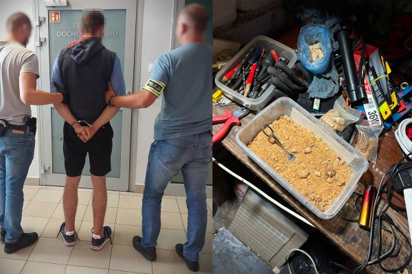 Mieszkaniec Grójca przechowywał w komórce lokatorskiej zabronione substancje
