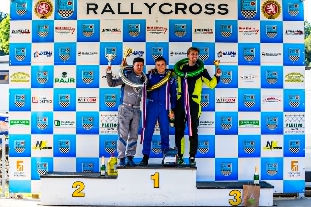 Tak z miejsca na podium cieszył się Wojciech Czekański