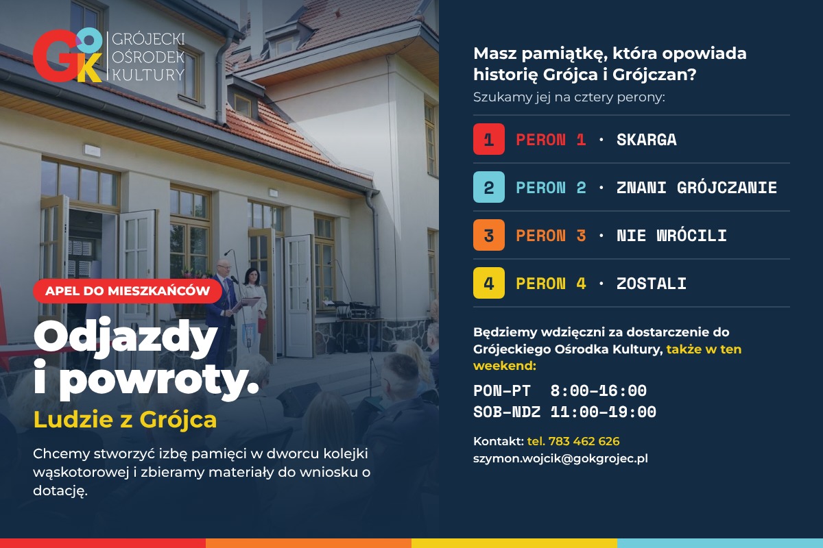 materiały prasowe Grójeckiego Ośrodka Kultury 