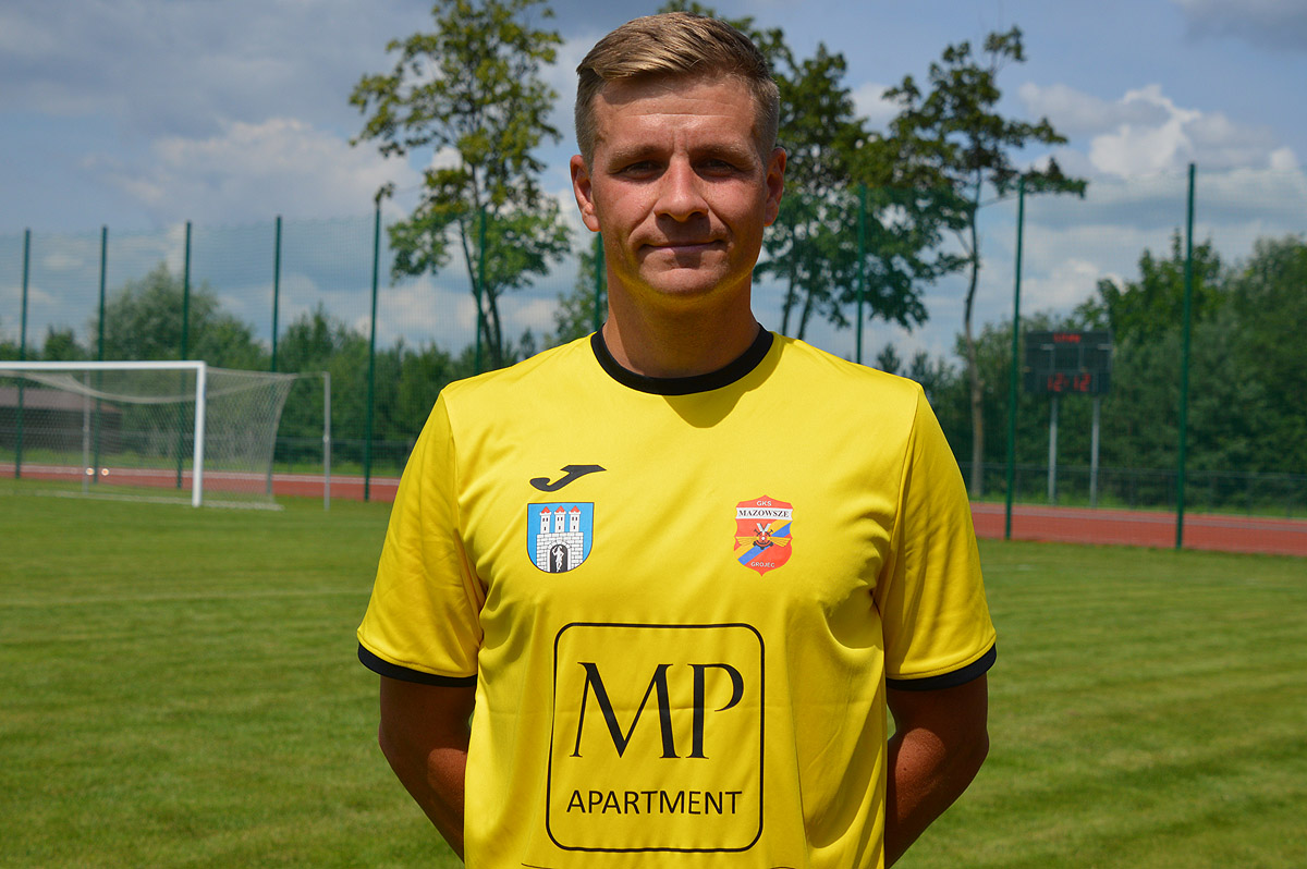 Nowy pomocnik Mazowsza Grójec, Maciej Machalski (fot. M.Adamski)