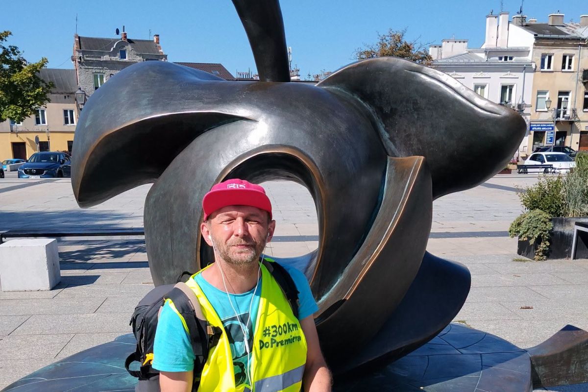 Piotr Wróbel w Grójcu