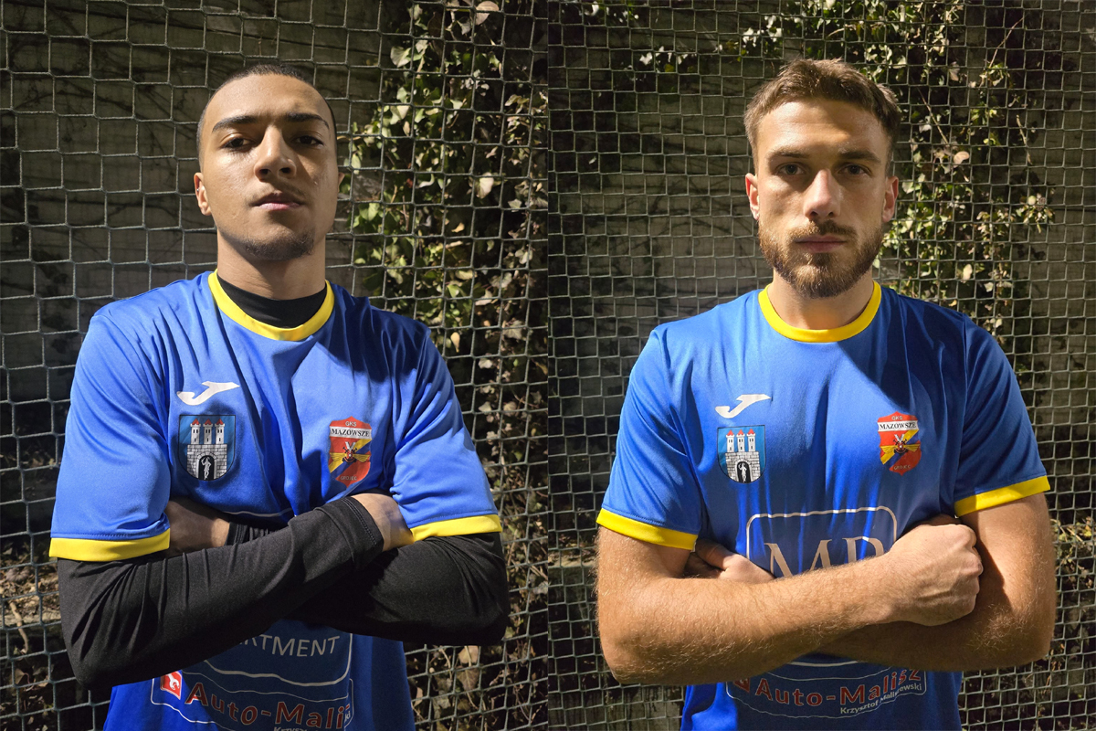 Nowi zawodnicy Mazowsza: Fernando Alejandro Fernandez Yanes i Bartłomiej Janczewski 